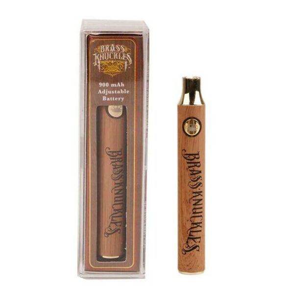 Brass Knuckles – 900mAh Vape Battery (510 thread) | Hush Cannabis Club Canada