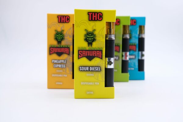 Green Samurai – Disposable Vapes – Sativa – 1ml | Hush Cannabis Club Canada