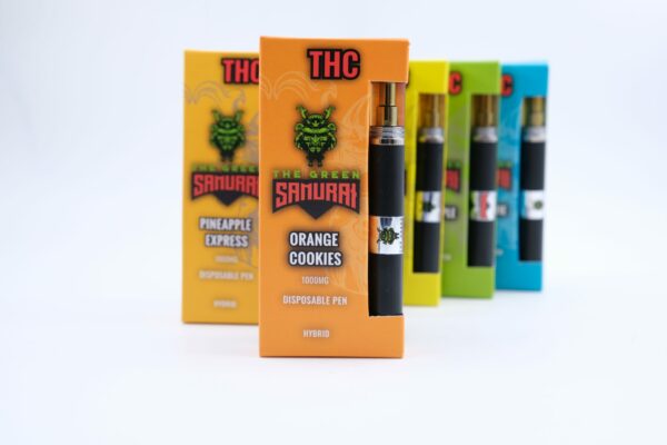 Green Samurai – Disposable Vapes – Sativa – 1ml | Hush Cannabis Club Canada