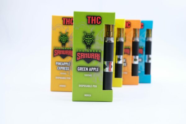 Green Samurai – Disposable Vapes – Sativa – 1ml | Hush Cannabis Club Canada