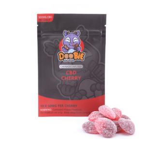 Doobie Snacks – CBD Cherry Gummies – 500mg CBD | Hush Cannabis Club Canada