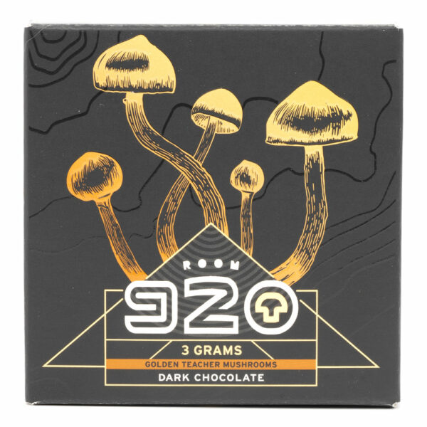 Room 920 – Mushroom Chocolate Bar – Dark Chocolate – 3 Grams | Hush Cannabis Club Canada
