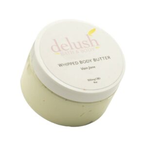 Delush Bath and Body – Whipped Body Butter – Vain Jane 300mg CBD | Hush Cannabis Club Canada