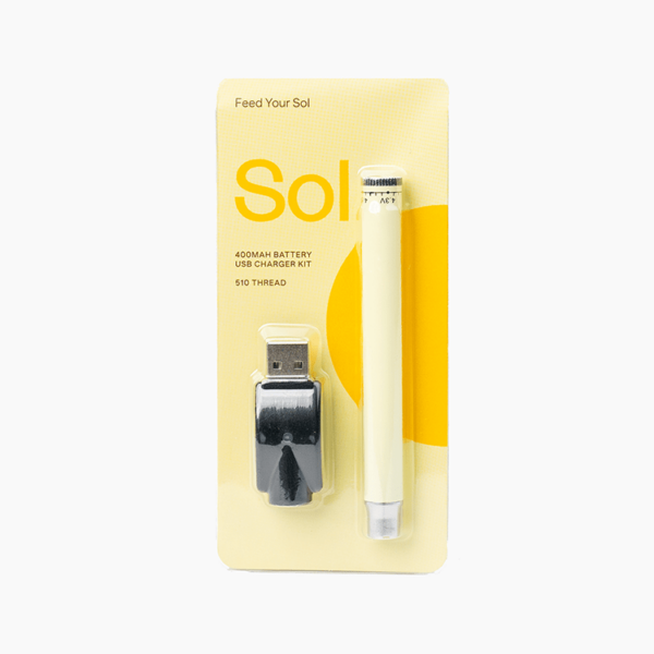 Sol – 400 mAh Vape Battery (510 thread) | Hush Cannabis Club Canada