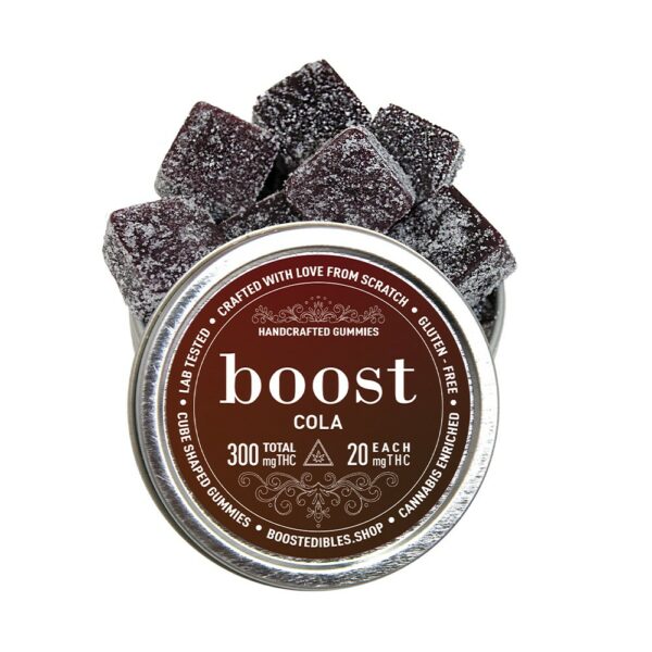 Boost – THC Cola Gummies – 150mg | Hush Cannabis Club Canada
