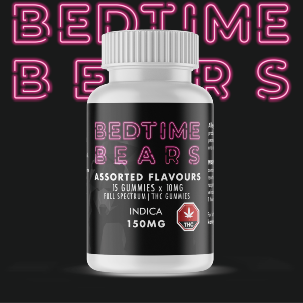 Bedtime Bears – Indica (150mg) | Hush Cannabis Club Canada