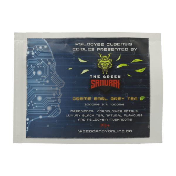 The Green Samurai – Creme Earl Grey Tea – 3000mg | Hush Cannabis Club Canada