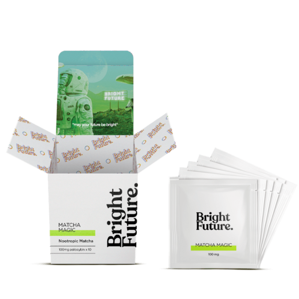 Bright Future – Nootropic Matcha Tea – Matcha Magic – 100mg | Hush Cannabis Club Canada