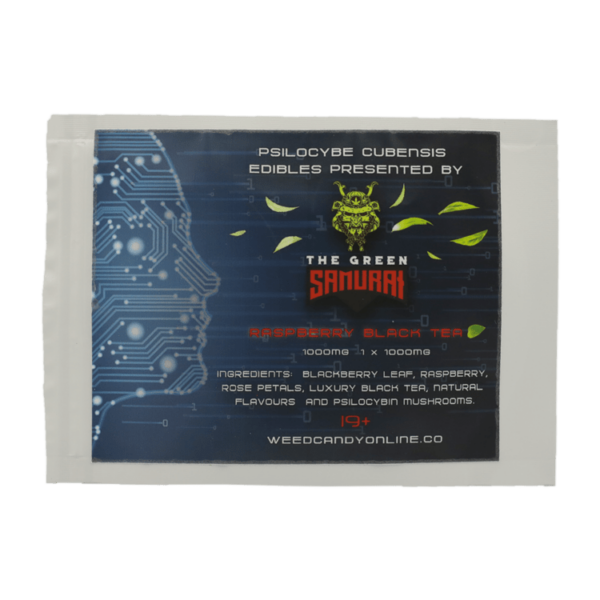 The Green Samurai – Raspberry Black Tea – 1000mg | Hush Cannabis Club Canada